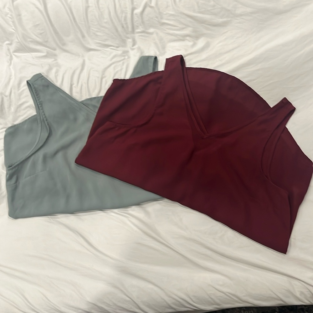 2 Maurice’s XL Tanks -1 great price